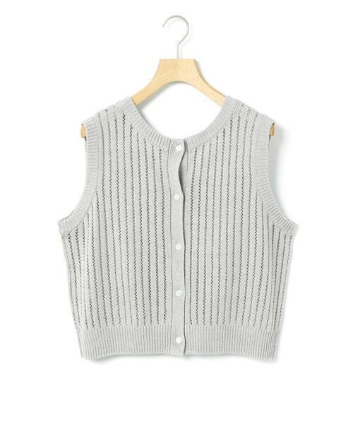 MidiUmi / ミディウミ ベスト | MidiUmi 柄編み2WAYベスト | 詳細15