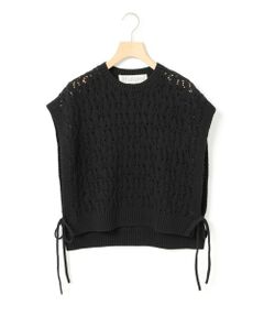 MidiUmi / ミディウミ ベスト | MidiUmi テープヤーンサイドリボンベスト