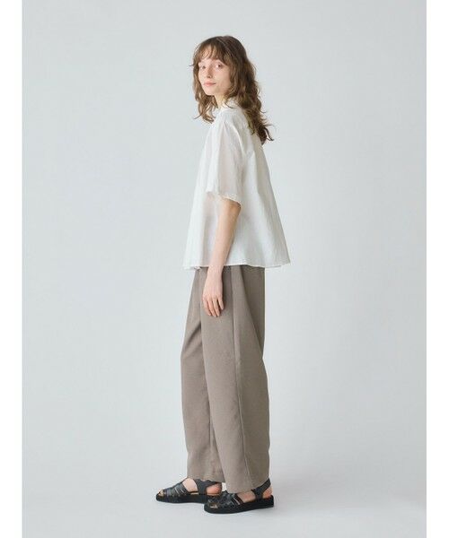 【タグ付未使用】MidiUmi タックショートシャツ　オフホワイト マーコート MidiUmi タックショートシャツ｜ MARcourt ONLINE STORE