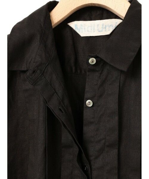 MidiUmi / ミディウミ シャツ・ブラウス | MidiUmi タックショートシャツ | 詳細14