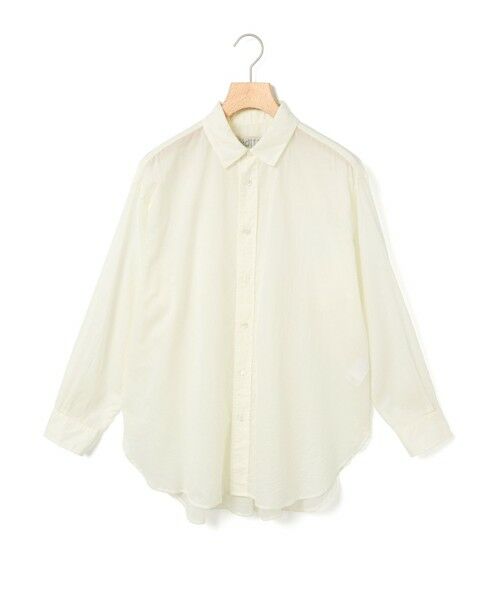 MidiUmi / ミディウミ シャツ・ブラウス | MidiUmi シアーワイドシャツ（アイボリー(color12)）