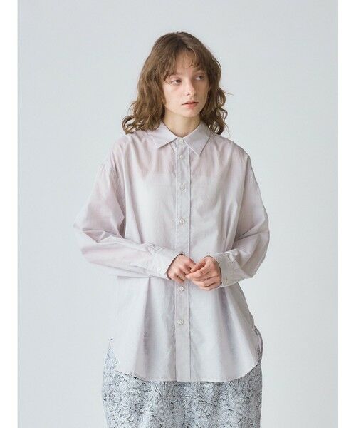 MidiUmi / ミディウミ シャツ・ブラウス | MidiUmi シアーワイドシャツ | 詳細13