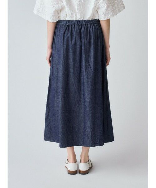 MidiUmi / ミディウミ ミニ・ひざ丈スカート | MidiUmi デニムフレアスカート | 詳細17