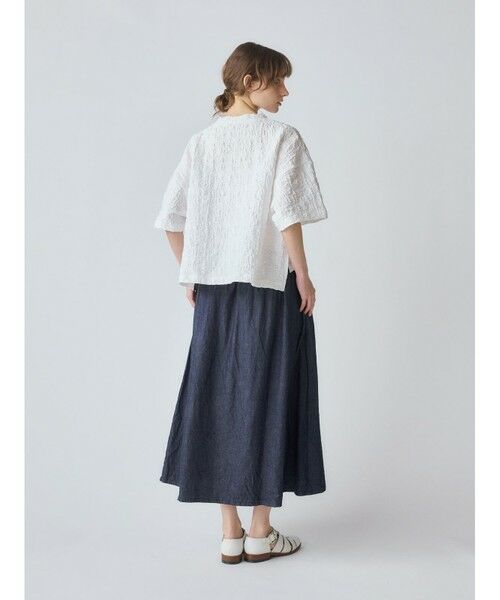 MidiUmi / ミディウミ ミニ・ひざ丈スカート | MidiUmi デニムフレアスカート | 詳細13