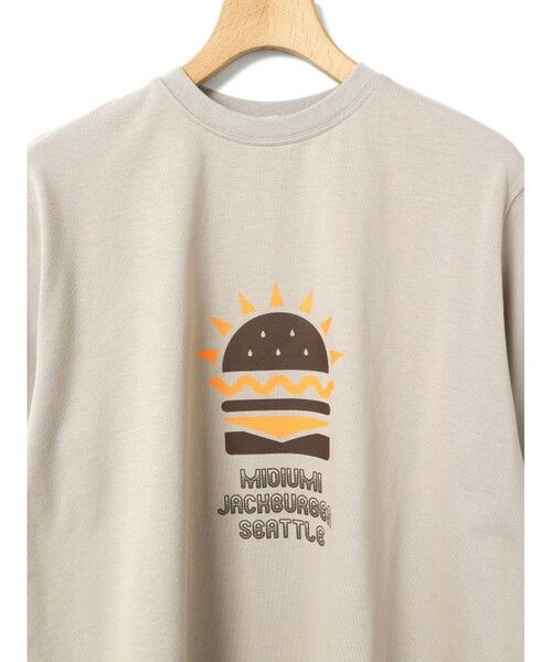MidiUmi / ミディウミ カットソー | MidiUmi ハンバーガープリントTシャツ | 詳細14