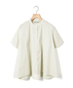 MidiUmi / ミディウミ シャツ・ブラウス | MidiUmi ハーフスリーブドットAラインシャツ
