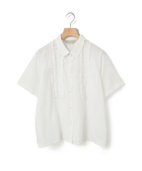 MidiUmi 今季完売フロントフリルシャツ MidiUmi フロントフリルシャツ｜ MARcourt ONLINE STORE