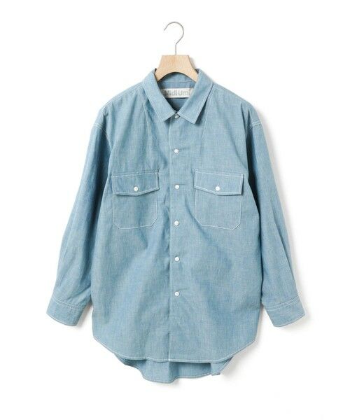 MidiUmi / ミディウミ シャツ・ブラウス | MidiUmi SOIL ワークシャツ（ライトブルー(color30)）
