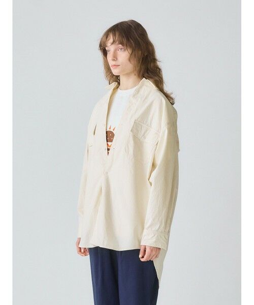 MidiUmi / ミディウミ シャツ・ブラウス | MidiUmi SOIL ワークシャツ | 詳細12