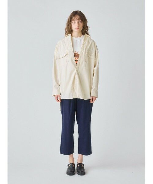 MidiUmi / ミディウミ シャツ・ブラウス | MidiUmi SOIL ワークシャツ | 詳細15
