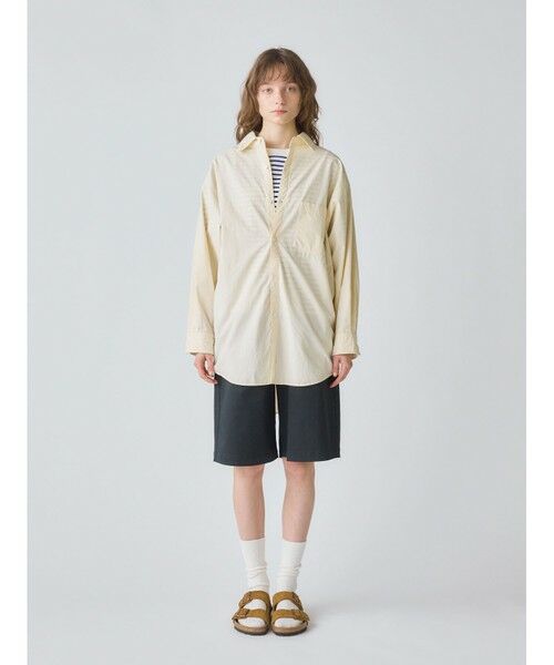 MidiUmi / ミディウミ シャツ・ブラウス | MidiUmi SOIL ビッグシャツ | 詳細17