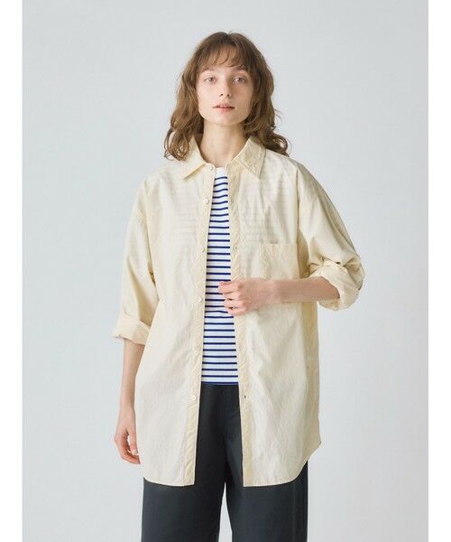 MidiUmi / ミディウミ シャツ・ブラウス | MidiUmi SOIL ビッグシャツ | 詳細11