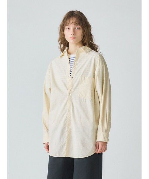MidiUmi / ミディウミ シャツ・ブラウス | MidiUmi SOIL ビッグシャツ | 詳細12