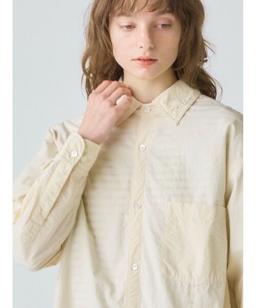 MidiUmi / ミディウミ シャツ・ブラウス | MidiUmi SOIL ビッグシャツ | 詳細16