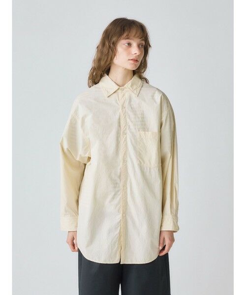MidiUmi / ミディウミ シャツ・ブラウス | MidiUmi SOIL ビッグシャツ(アイボリー(color12))