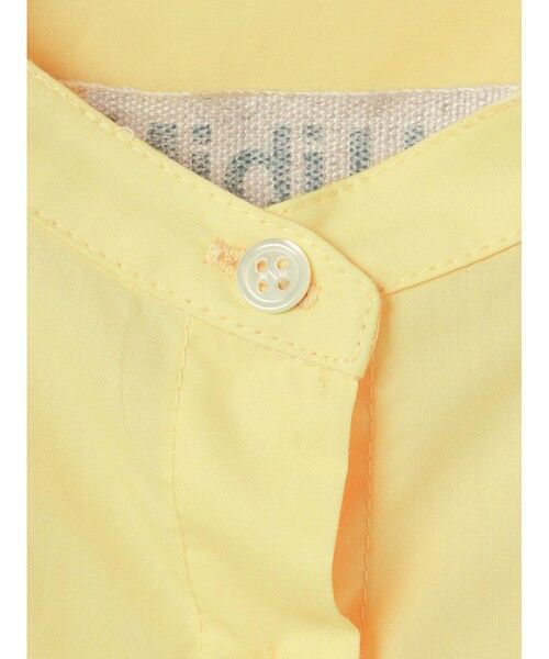 mi and mou シャツワンピース　イエロー　ミーアンドモウ セール】 MidiUmi ハーフスリーブAラインシャツワンピース
