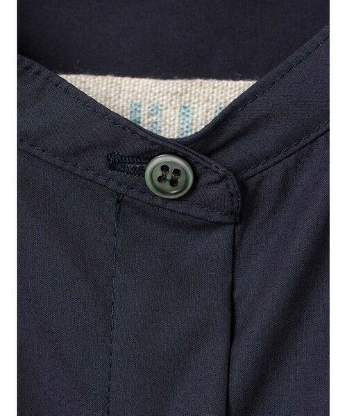 MidiUmi / ミディウミ ロング・マキシ丈ワンピース | MidiUmi ハーフスリーブAラインシャツワンピース | 詳細3