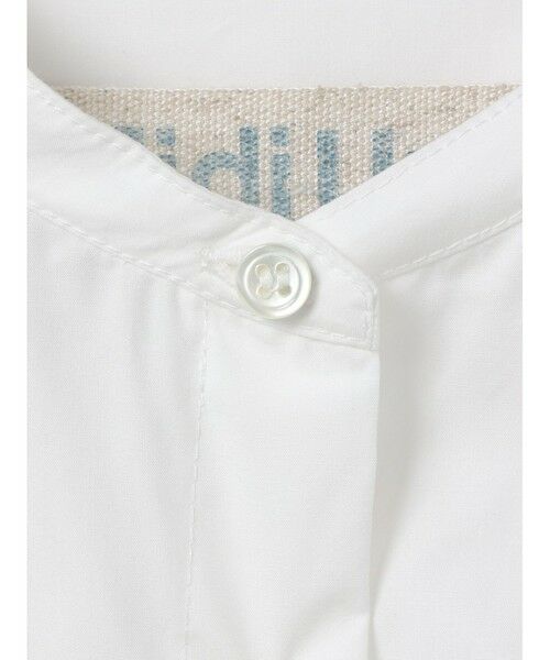 MidiUmi / ミディウミ ロング・マキシ丈ワンピース | MidiUmi ハーフスリーブAラインシャツワンピース | 詳細11