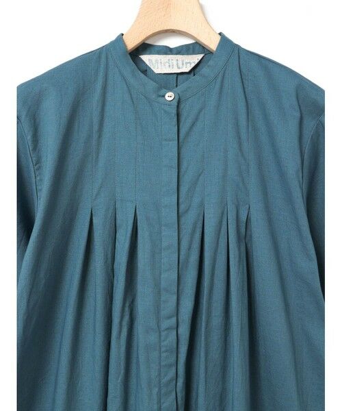 MidiUmi / ミディウミ ロング・マキシ丈ワンピース | MidiUmi ハーフスリーブタックワンピース | 詳細2