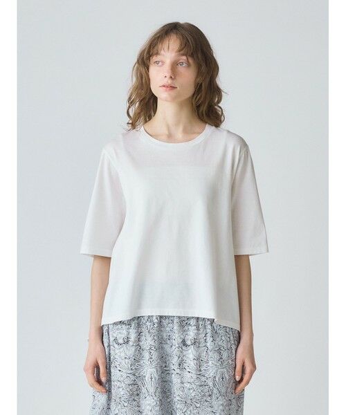 MidiUmi / ミディウミ カットソー | MidiUmi バックギャザープルオーバー（オフホワイト(color11)）