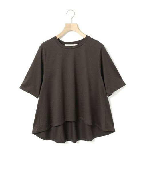 MidiUmi / ミディウミ カットソー | MidiUmi バックギャザープルオーバー（チャコールグレー(color92)）