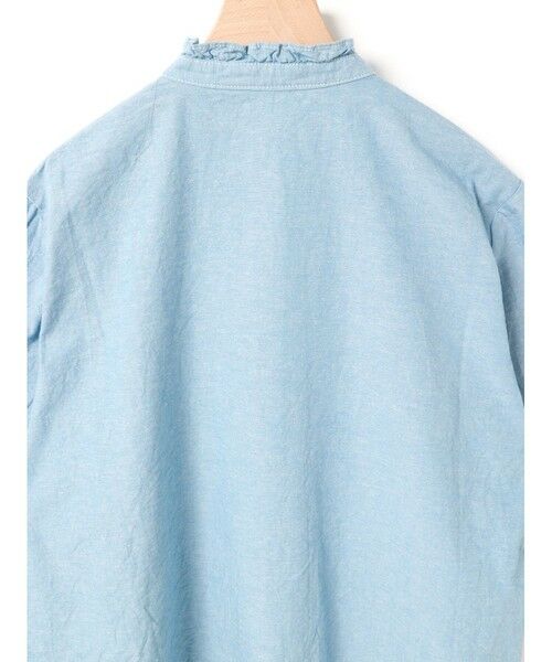 MidiUmi / ミディウミ シャツ・ブラウス | MidiUmi  フリルショートハーフスリーブシャツ | 詳細14