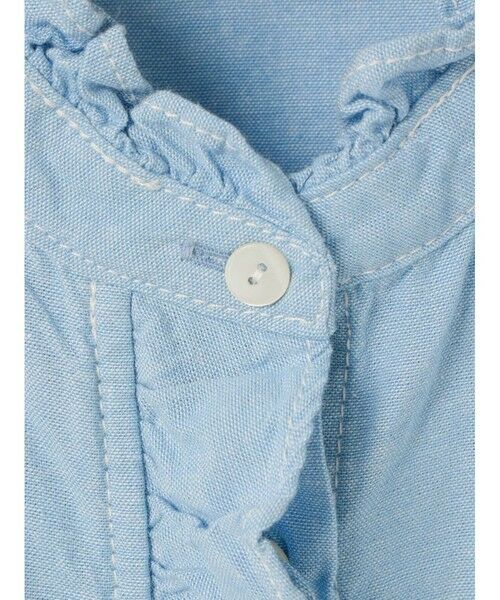 MidiUmi / ミディウミ シャツ・ブラウス | MidiUmi  フリルショートハーフスリーブシャツ | 詳細2