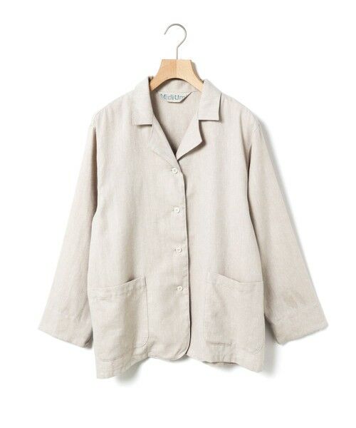 MidiUmi / ミディウミ テーラードジャケット | MidiUmi ノーザンリネンシャツジャケット | 詳細2