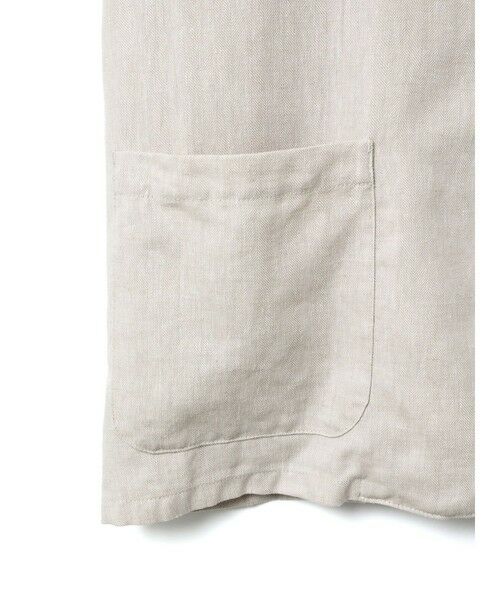 MidiUmi / ミディウミ テーラードジャケット | MidiUmi ノーザンリネンシャツジャケット | 詳細15