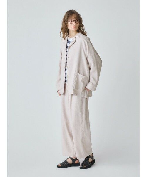 MidiUmi / ミディウミ テーラードジャケット | MidiUmi ノーザンリネンシャツジャケット | 詳細9
