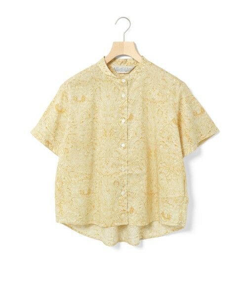 #セールMidiUmi #LIBERTY#プリント半袖シャツモリス　タナローン セールMidiUmi #LIBERTY#プリント半袖シャツモリス タナローン