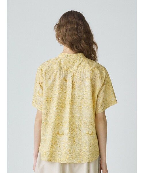 #セールMidiUmi #LIBERTY#プリント半袖シャツモリス　タナローン MidiUmi リバティプリントシャツ｜ MARcourt ONLINE STORE