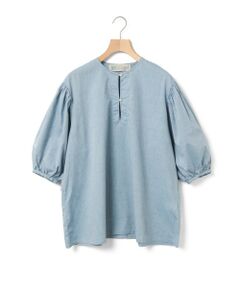 MidiUmi / ミディウミ シャツ・ブラウス | MidiUmi スキッパースモックシャツ