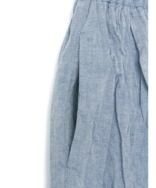 MidiUmi / ミディウミ ミニ・ひざ丈スカート | MidiUmi シャンブレーギャザースカート | 詳細12