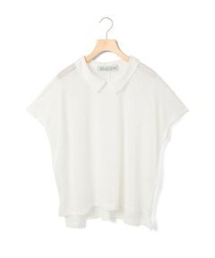 MidiUmi / ミディウミ カットソー | MidiUmi 襟付きリネンプルオーバー