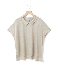 MidiUmi / ミディウミ カットソー | MidiUmi 襟付きリネンプルオーバー