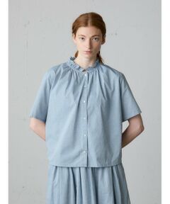 MidiUmi★ミディウミ★フリルショートハーフスリーブシャツ★1回着用のみ 楽天市場】【20%OFF】MidiUmi ミディウミ コットン ハーフ