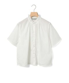 MidiUmi / ミディウミ シャツ・ブラウス | MidiUmi シャンブレーフリルシャツ
