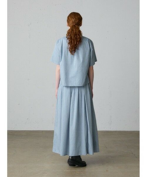 MidiUmi / ミディウミ シャツ・ブラウス | MidiUmi シャンブレーフリルシャツ | 詳細10