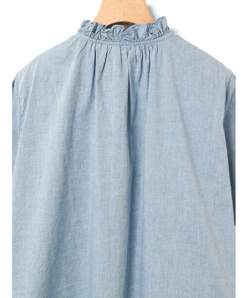 MidiUmi / ミディウミ シャツ・ブラウス | MidiUmi シャンブレーフリルシャツ | 詳細15