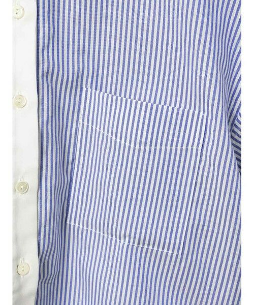 MidiUmi / ミディウミ シャツ・ブラウス | MidiUmi クレリックストライプシャツ | 詳細5