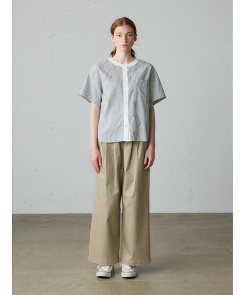 MidiUmi / ミディウミ シャツ・ブラウス | MidiUmi クレリックストライプシャツ | 詳細15