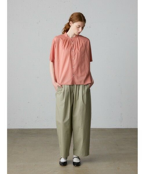 MidiUmi / ミディウミ シャツ・ブラウス | MidiUmi フロントギャザーシャツ | 詳細14