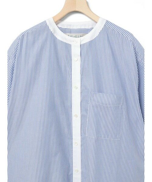 MidiUmi / ミディウミ ロング・マキシ丈ワンピース | MidiUmi クレリックストライプシャツワンピース | 詳細9