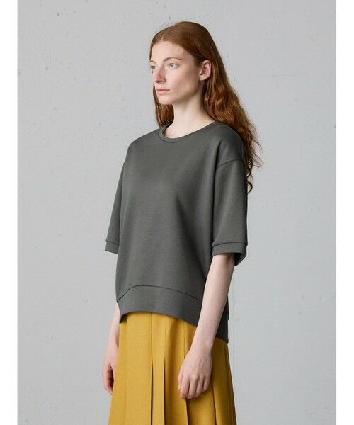 MidiUmi / ミディウミ カットソー | MidiUmi ダンボールニットハーフスリーブプルオーバー | 詳細5