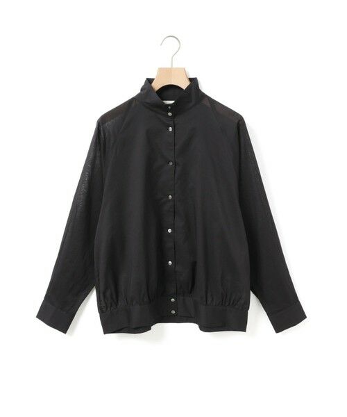 MidiUmi/ミディウミ MidiUmi シアースウィングトップシャツ ブラック(color99) FREE MidiUmi/ミディウミ MidiUmi シアースウィングトップシャツ ブラック(color99) FREE