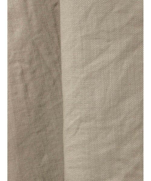 MidiUmi / ミディウミ ベスト | MidiUmi コットンリネンワイドベスト | 詳細3