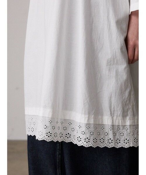 MidiUmi / ミディウミ ドレス | MidiUmi ヘムレーススモックワンピース | 詳細10