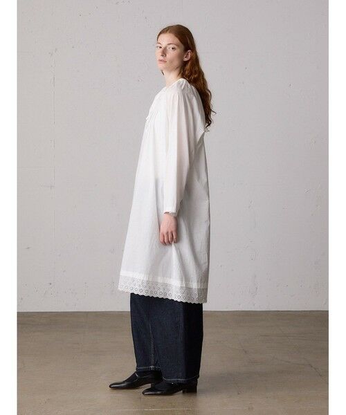 MidiUmi / ミディウミ ドレス | MidiUmi ヘムレーススモックワンピース | 詳細4