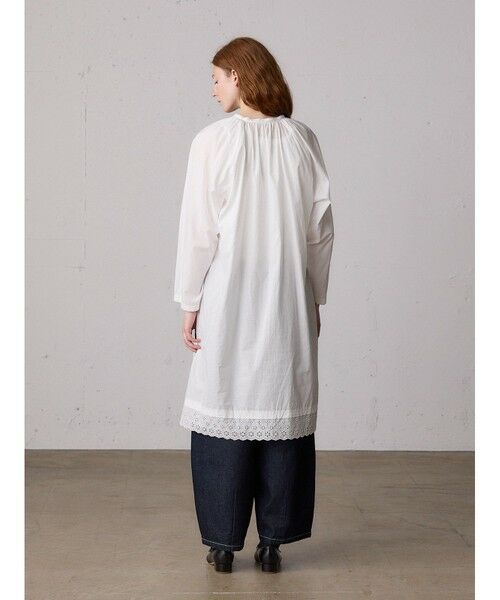 MidiUmi / ミディウミ ドレス | MidiUmi ヘムレーススモックワンピース | 詳細5